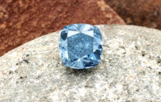 Un diamant albastru foarte rar, descoperit în Africa de Sud